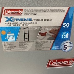 【新品未使用】コールマンエクストリームクーラー/クーラーボックス/ホイール付き/ 47L【Amazon限定色】の画像
