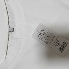 取引中/新品未使用☆ホワイトTシャツ/マタニティーにも◎の画像