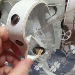 ◆決まりました◆あげます！ビニールバッグ/トートバッグの画像