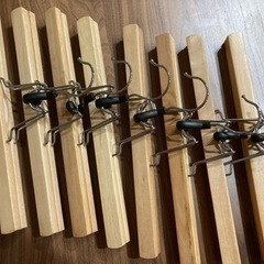 【IKEA】ズボンハンガー　スカートハンガーの画像