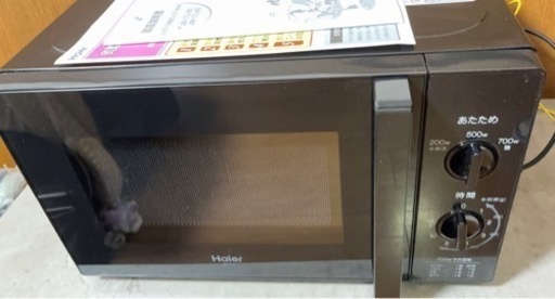 電子レンジ　値引き　令和5年　購入1年未満