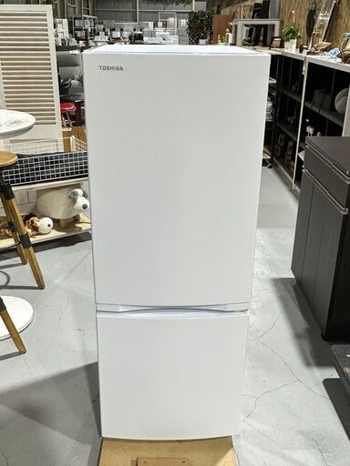 ★TOSHIBA 東芝★ 2ドア 冷蔵庫 2021年 153リットル 単身 一人暮らし コンパクト シンプル 新生活
