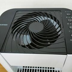 アイリスオーヤマ サーキュレーター衣類乾燥除湿機 13畳 5.0L 静音 1台3役 IJD-150-Wの画像