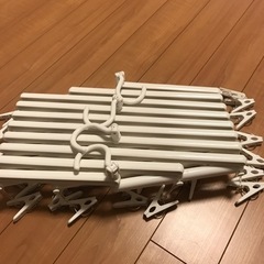 『決まりました』伸縮ピンチハンガー　42個