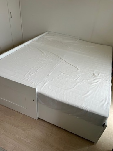美品　IKEA BRIMNES デイベッドフレーム
