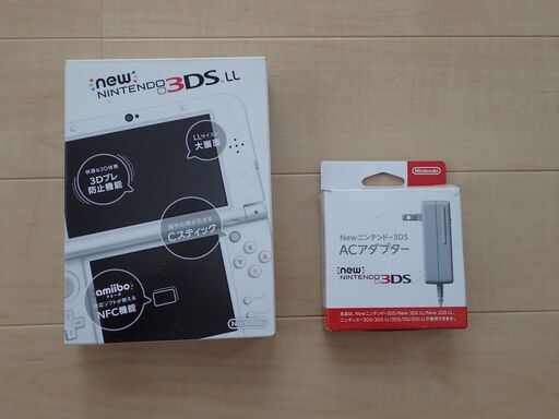 【取引成立】ニンテンドー3DS LL  ACアダプター付