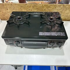 【Rinnai リンナイ】ガステーブル KSR563BKL LPガス用 2021年 左強火 グリル付き 2口コンロ 