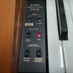 【決まりました】KAWAI 電子ピアノ CN22C 88鍵盤 2010年製の画像
