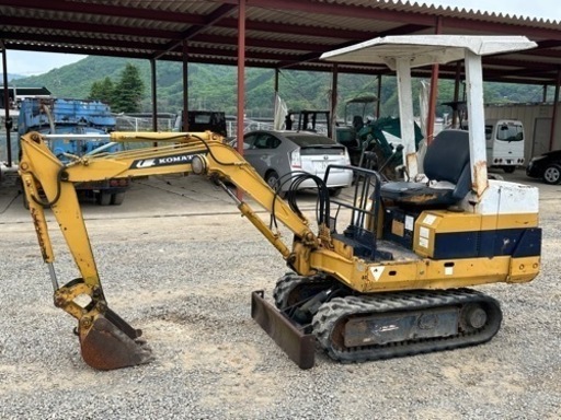 コマツKOMATSU. PC05-6. ミニユンボ.2838時間. 0.5トンクラス.