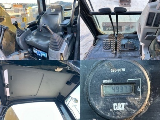 キャタピラCATERPILLAR. 308DSR 油圧ショベル. ゴムパッド. 4937時間