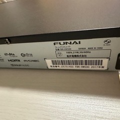 【お届けします】FUNAI液晶カラーテレビ、FUNAIブルーレイディスクレコーダー の画像