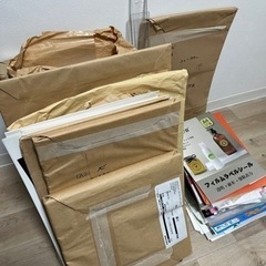【6/30までの出品】用紙/定規 まとめ売り ポートフォリオ/ ZINE / ステッカー　印刷用にの画像