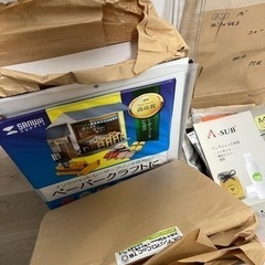 【6/30までの出品】用紙/定規 まとめ売り ポートフォリオ/ ZINE / ステッカー　印刷用にの画像