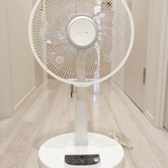 扇風機 アイリスオーヤマ 省エネ DCモーター リモコン付 LF...