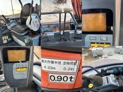 日立 ヒタチ HITACHI ZX30U-3. 1977時間. アームクレーン. ワンタッチ