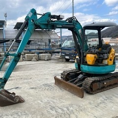 クボタ KUBOTA RX-305 ユンボ 長いアーム. ゴムパ...