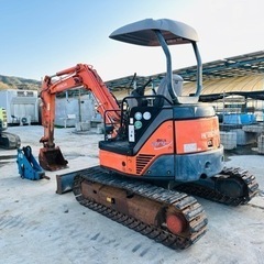 日立 ヒタチ HITACHI ZX35U-2 ショベル、3.5トンクラス ,倍速. 配管