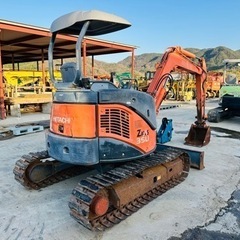 日立 ヒタチ HITACHI ZX35U-2 ショベル、3.5トンクラス ,倍速. 配管