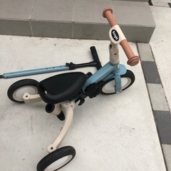 Nijakise子供用三輪車 5in1三輪車 ランニングバイク の画像