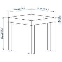ミニテーブル テーブル　IKEA　LUCKの画像