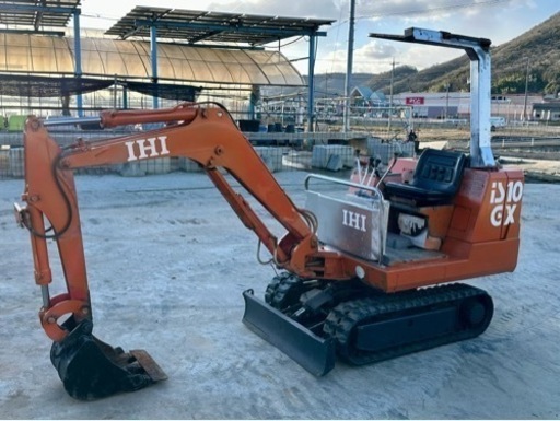 石川島建機 IHI IS-10GX ミニショベル, 673時間 , 1トンユンボ
