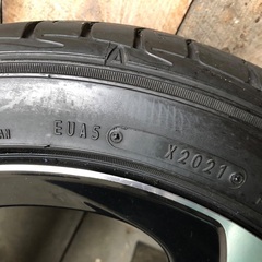 値下げしました。ホンダ　S660 純正　フロント　２本　165/55R15  ルマンⅤ  21年製　の画像