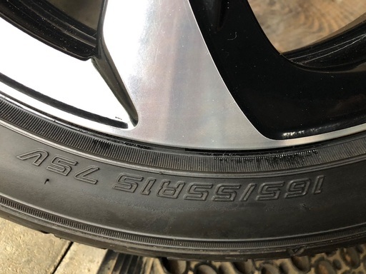 値下げしました。ホンダ　S660 純正　フロント　２本　165/55R15  ルマンⅤ  21年製　