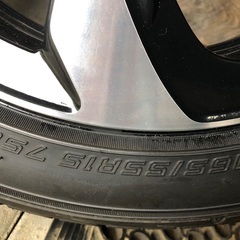 値下げしました。ホンダ　S660 純正　フロント　２本　165/55R15  ルマンⅤ  21年製　の画像