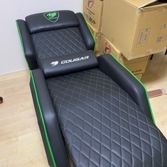 COUGAR ゲーミングソファ RANGER グリーンの画像