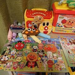 アンパンマン パズル ブロック ぬいぐるみ の画像