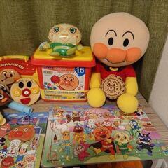 アンパンマン パズル ブロック ぬいぐるみ の画像