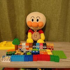 アンパンマン パズル ブロック ぬいぐるみ の画像