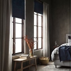 IKEA HOPPVALS　ハニカムシェード 60×155 