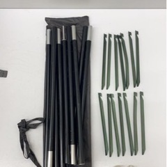 BUNDOK(バンドック) ソロ ティピー BDK-75TC 【1人用】 ワンポール テント フルクローズ スカート巻き上げカーキの画像