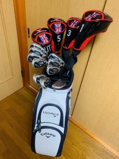 取りに来られる方限定‼︎メンズ右利き　キャロウェイ　ゴルフクラブセット　XHOT クラブ14本　バッグ　グローブ　カバー