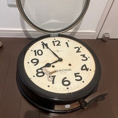 アンティーク　ねじまき時計　SEIKOSHA
の画像