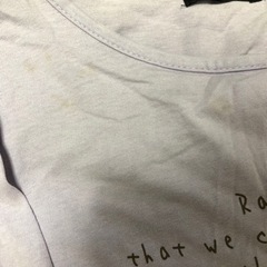 レディース紫ライト　猫柄 Tシャツの画像