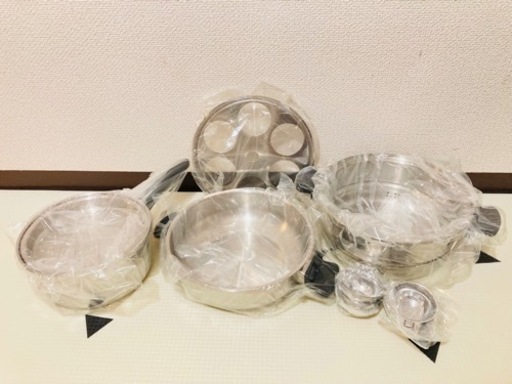 値下げしましたAMWAY 鍋　21ピース　➕　4Lシチューパンセット　➕　IH