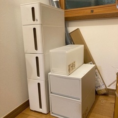 収納用品差し上げます。の画像