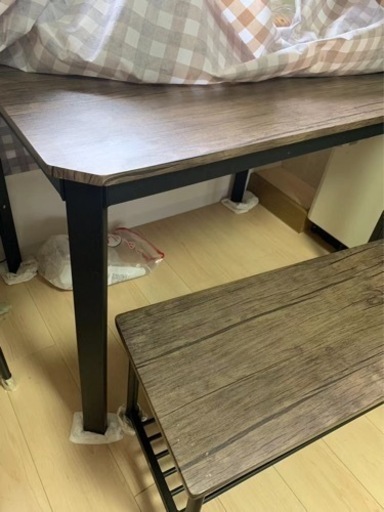 家具 テダイニングテーブルセット4人掛け