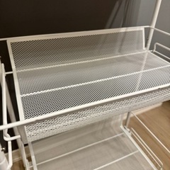 ニトリ　キッチンワゴン　ほぼ新品の画像