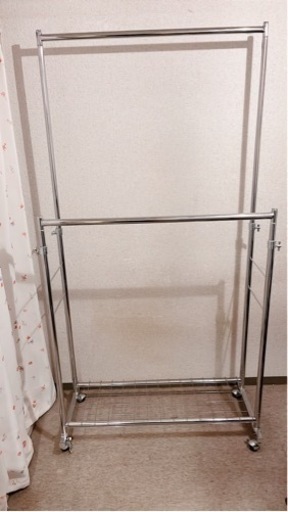 家具 収納家具 スチールハンガーラック