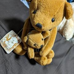 くまの親子　小 ぬいぐるみ