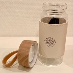 ウッドスタイル 耐熱ガラスボトル ＋ マンダム レインスニーカーの画像