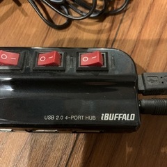 バッファロー　USBハブの画像
