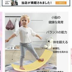 知育玩具　バランスボードの画像