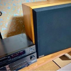 【オーディオ３点セット】中古品 Electro-Voice エレクトロボイス スピーカー SENTRY 500SFV ペア スタンド付＆DENON DCD-1600 ＆ ALPINE/LUXMAN LV-103uの画像