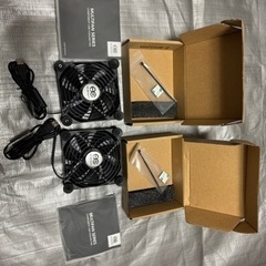 AC Infinity 静音 120mm マルチファン USB 2台