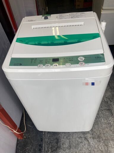 ☆中古￥9,800！YAMADA　7.0kg洗濯機　家電　2019年製　YWM-T70D1型　【BD221】