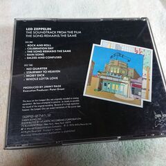 ❄　レッド・ツェッペリン / 永遠の詩　(狂熱のライヴ) LED ZEPPELIN / THE SONG REMAINS SAME の画像